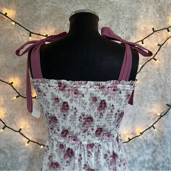NWT Altar'd State Pink Floral Dress - Picture 9 of 16